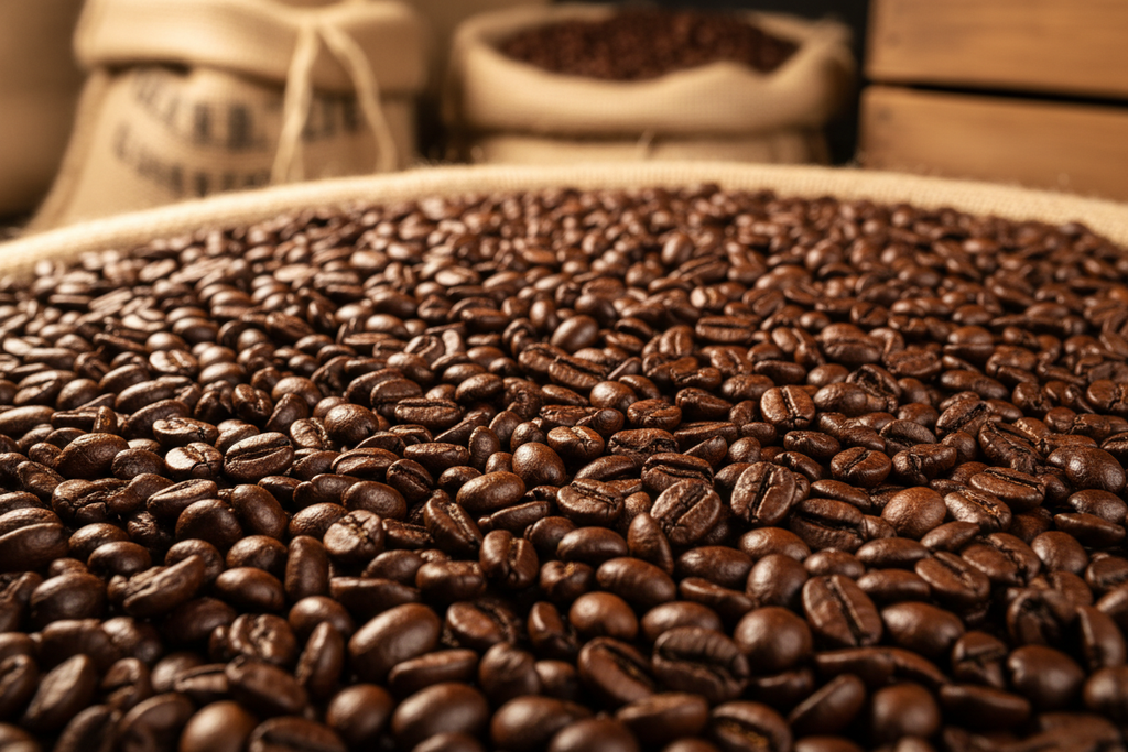Evenly Roasted Coffee Beans